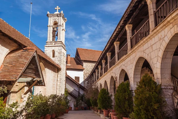 Chrysorrogiatissa Manastırı. Kıbrıs, Baf bölgesi — Stok fotoğraf