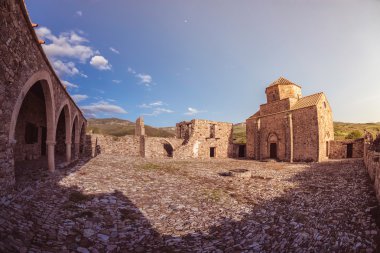 Panagia tou Sinti Manastırı. Paphos bölgesi. Kıbrıs