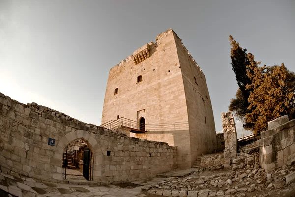 Средневековый замок Колосси. Лимассол, Кипр — стоковое фото
