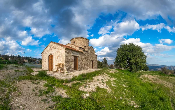 Zemi Kostel archanděla. Michael v Kato Lefkara. Kypr — Stock fotografie