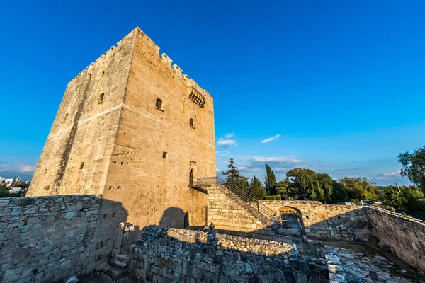 Castillo de Kolossi, un bastión cruzado. Distrito de Limassol. Chipre —  Fotos de Stock