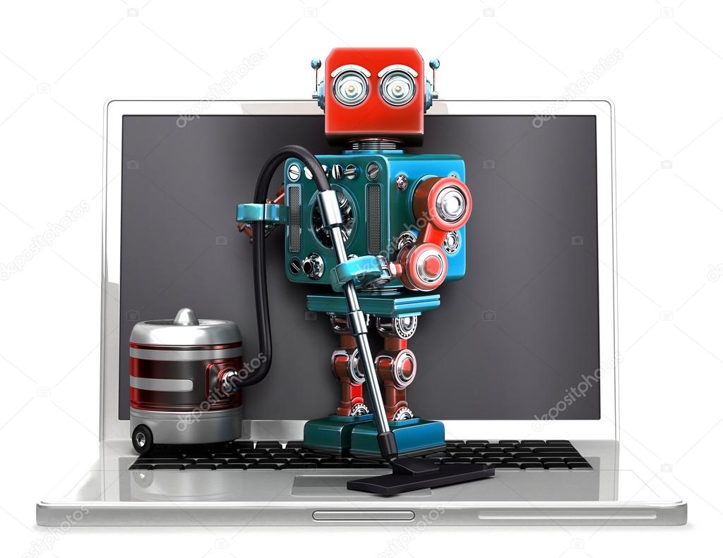 ノート パソコンと掃除機とレトロなロボット 分離されました クリッピング パスが含まれています ストック写真 C Kirillm ノート パソコンと掃除機とレトロなロボット 分離されました クリッピング パスが含まれています ストック写真 C Kirillm