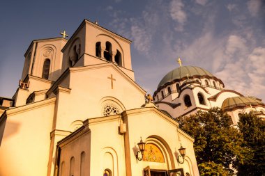 Aziz Sava Ortodoks Kilisesi. Belgrad, Sırbistan.