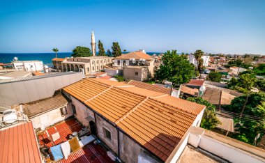 Larnaka, eski şehir. Kıbrıs