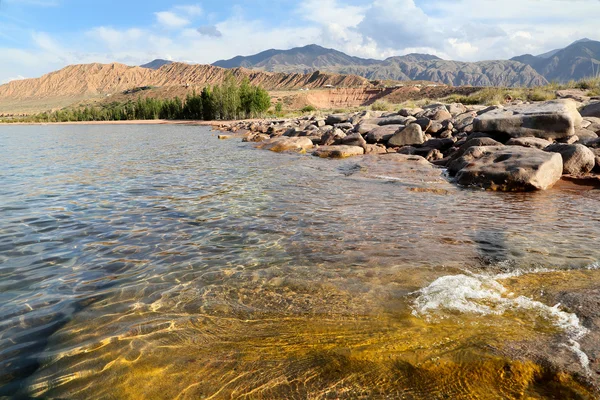 saf, dağ gölü. 