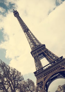 Eyfel Kulesi - vintage fotoğraf