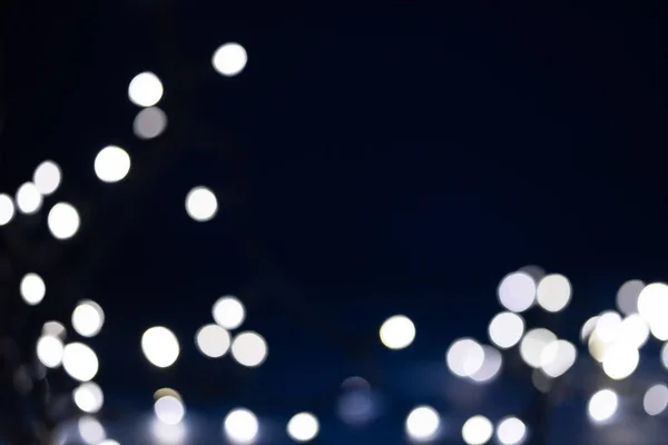 Abstrakte Weihnachten Bokeh Lichter Hintergrund — Stockfoto