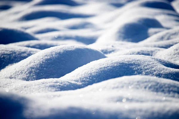 Natural Winter Background Snow Drifts Abstract Shapes Snow Texture — Stock Photo, Image