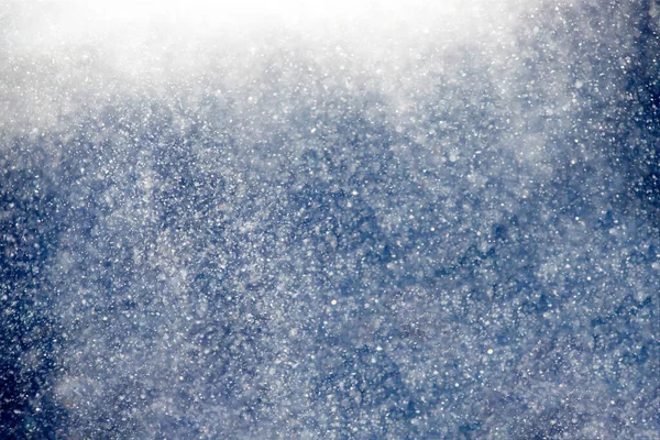 Magische Weihnachten Und Feiertage Hintergrund Mit Fallendem Schnee Und Bokeh — Stockfoto