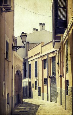 sokak palma de Mallorca, İspanya