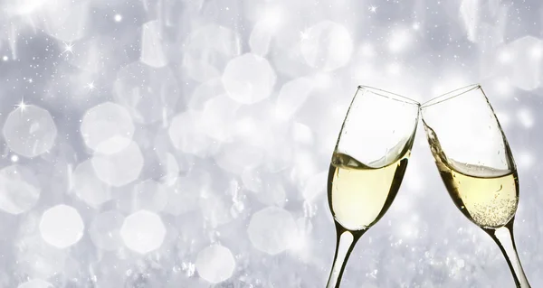 Bicchieri di champagne — Foto Stock