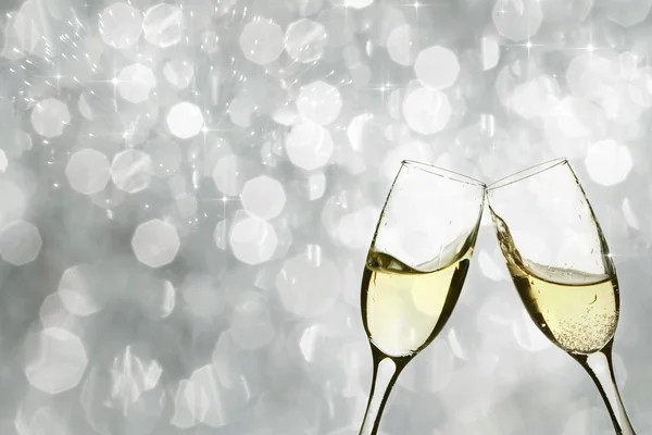 Champagne glasses — Stock Photo, Image