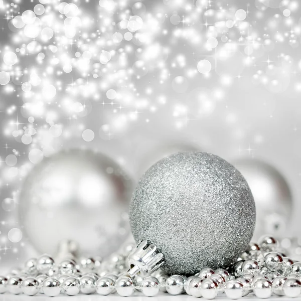 Christmas background with decorations — Stock Photo, Image