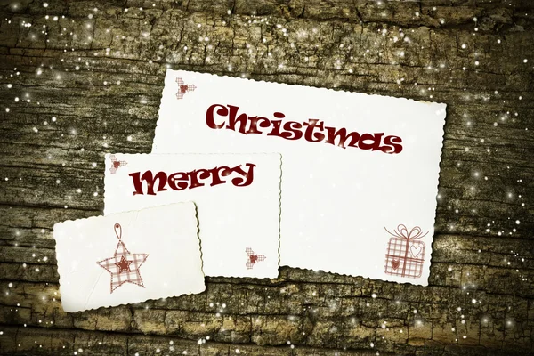 Tarjetas de felicitación de Navidad —  Fotos de Stock