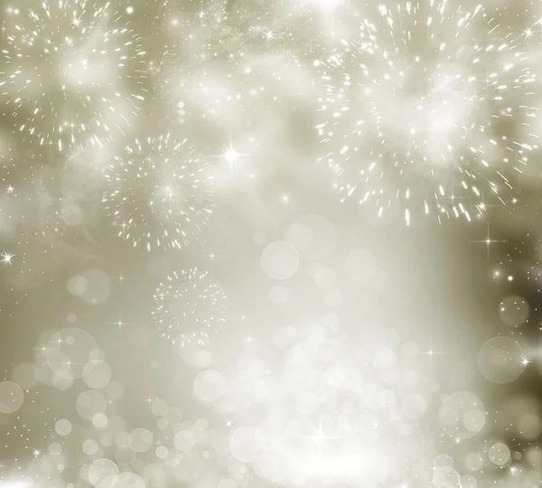 Fireworks, yeni yıl — Stok fotoğraf