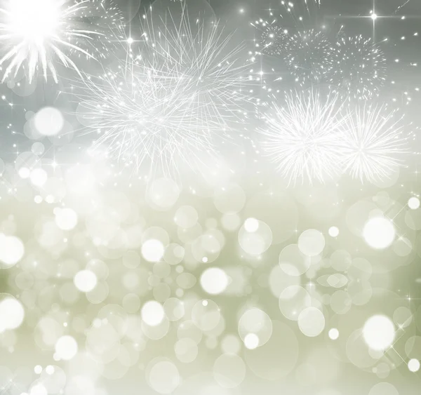 Feuerwerk zu Neujahr — Stockfoto