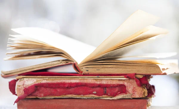 Vintage opened books — Stock Photo, Image