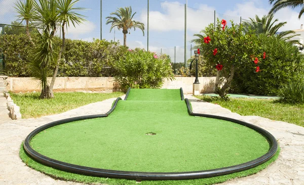 Mini golf field — Stock Photo, Image