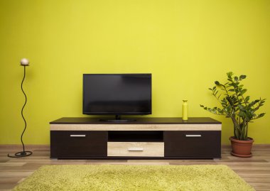 Modern oturma odası.