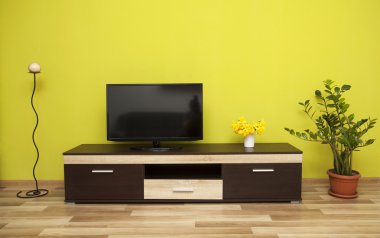 Modern oturma odası.