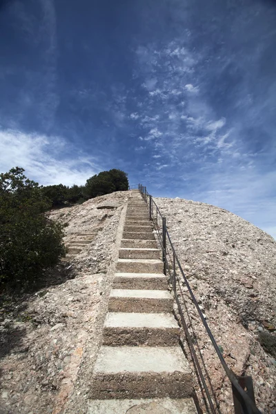 Treppe zum Gipfel — Stockfoto