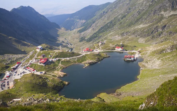 Λίμνη balea, fagaras βουνά, Ρουμανία — Φωτογραφία Αρχείου