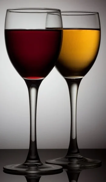 Скло з вином Стокове Фото