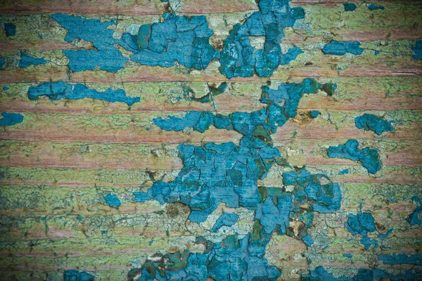 Alten Jahrgang blauen Holz Textur Hintergrund — Stockfoto