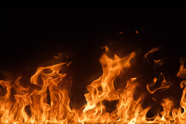 Fire flames background