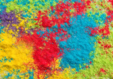 Renkli toz, arka plan.