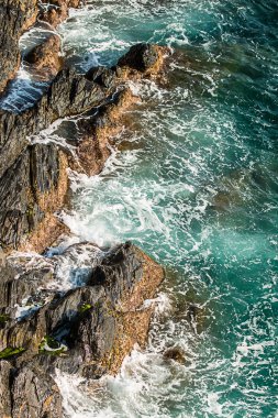 Deniz mavi taze okyanus su