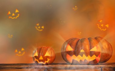 Cadılar Bayramı Balkabağı jack fener.