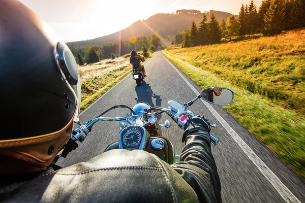 Nahaufnahme eines Motorrads — Stockfoto