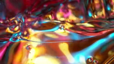 Soyut Renk Arkaplanının Süper Yavaş Çekimi.