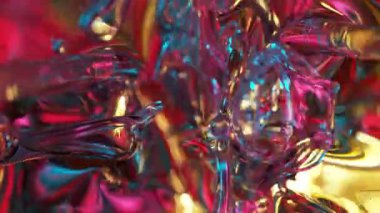 Soyut Renk Arkaplanının Süper Yavaş Çekimi.