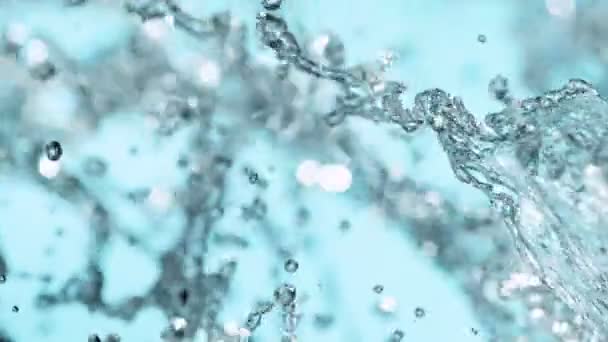 Super Slow Motion Shot of Water Splash at 1000fps — стокове відео