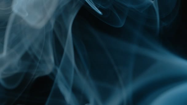 Fumée abstraite en super ralenti. — Video