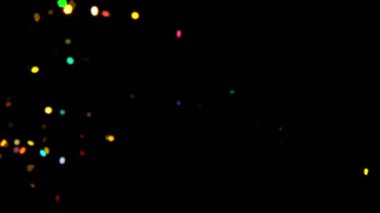 Süper yavaş çekimde altın parıltı arkaplanı