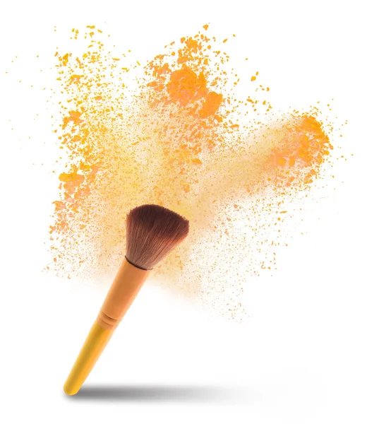 Professional make-up brush — Stock Photo, Image