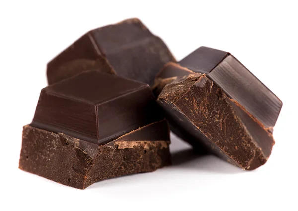 Barras de chocolate escuro — Fotografia de Stock
