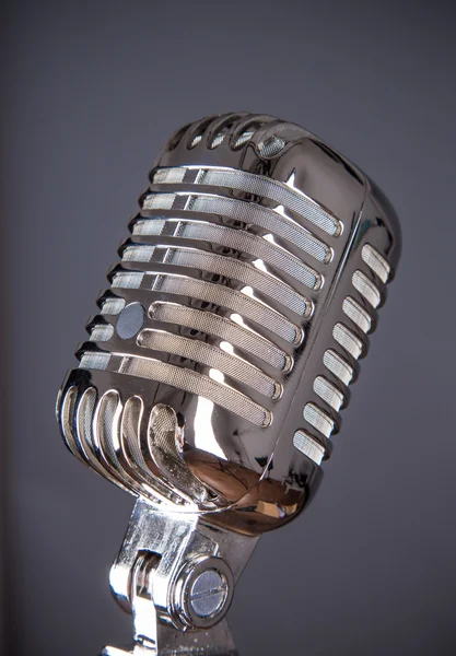 Microfone retro — Fotografia de Stock