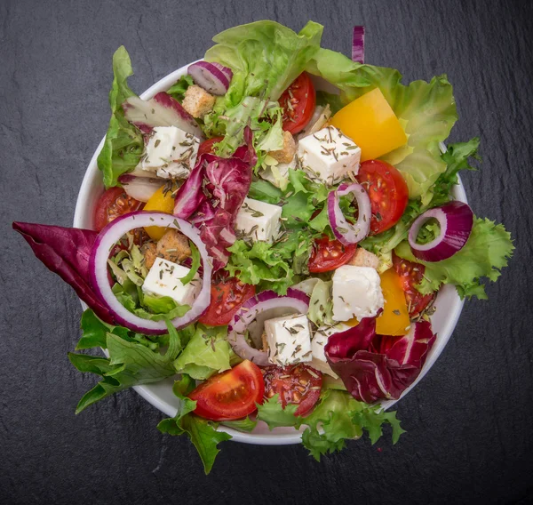 Frisse heerlijke salade — Stockfoto