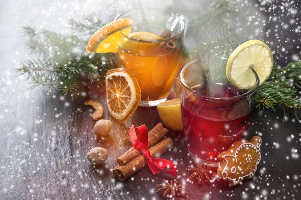 Christmas mull and punch — Stock Photo, Image