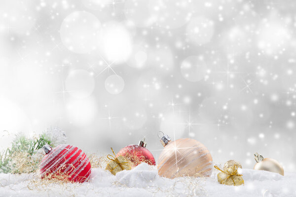 Abstract Christmas background