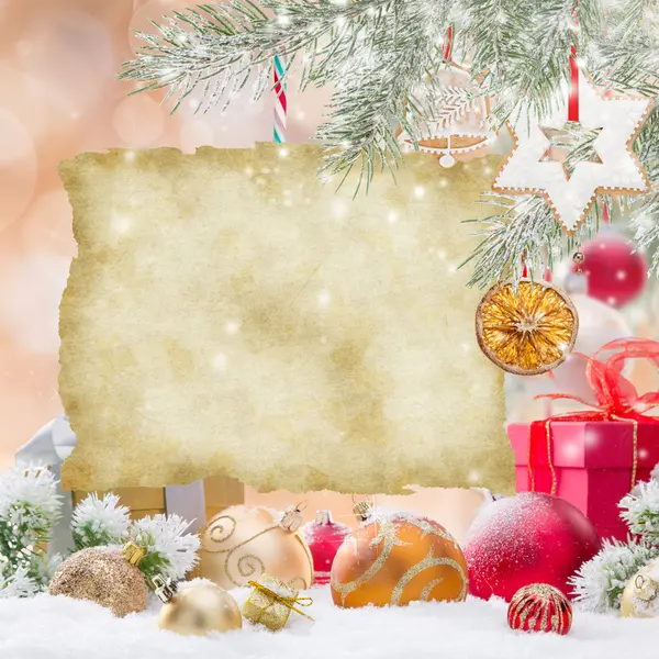 Abstract Christmas background — Stock Photo, Image