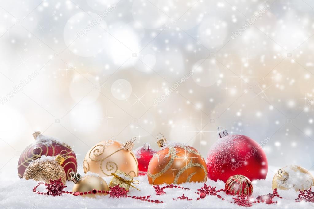 Abstract Christmas background