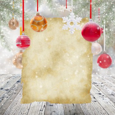Soyut Noel arkaplanı