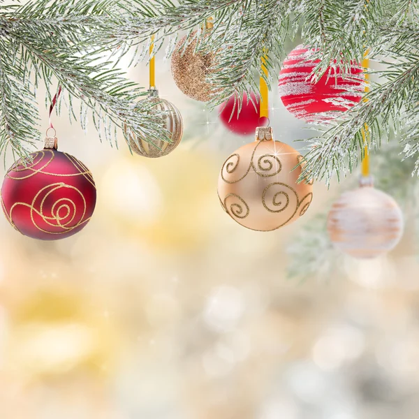 Abstrakter weihnachtlicher Hintergrund — Stockfoto