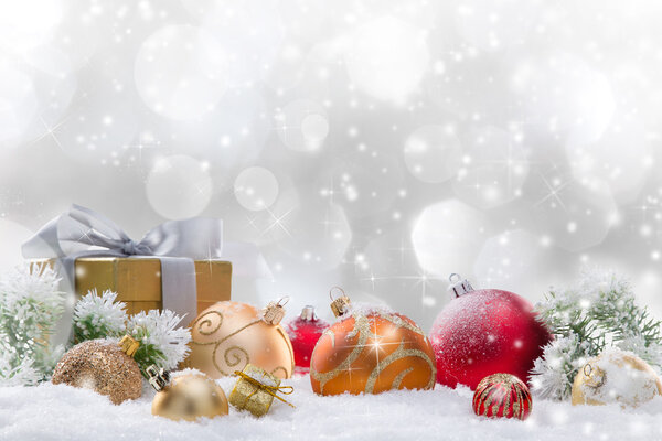 Abstract Christmas background