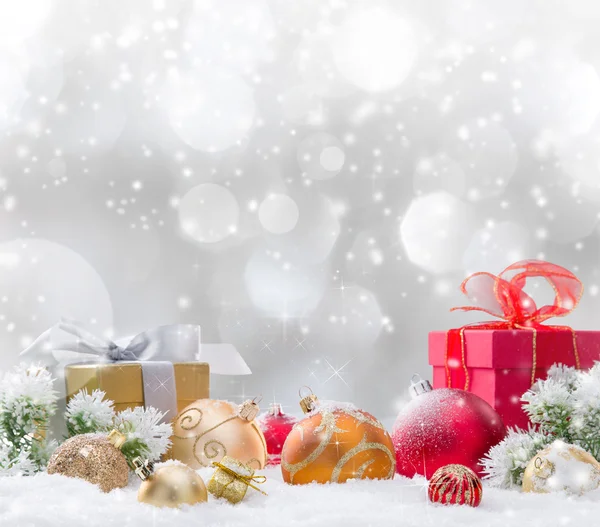 Abstrakter weihnachtlicher Hintergrund — Stockfoto